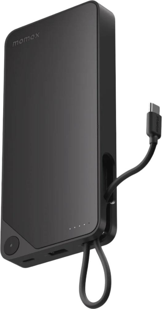 Внешний аккумулятор Momax 1-Power X Built-in USB-C IP153 20000mAh (черный)- фото