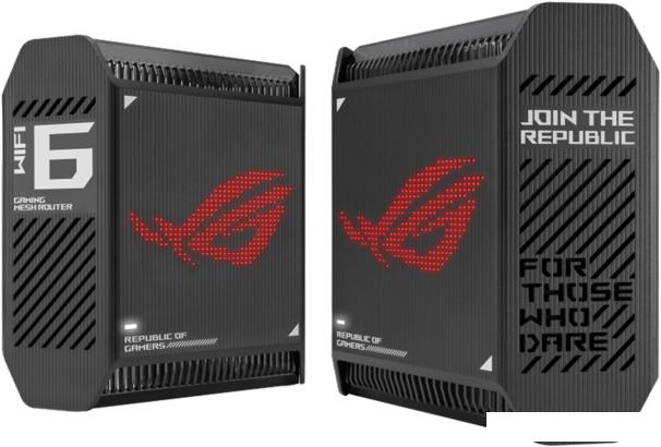 Wi-Fi система ASUS ROG Rapture GT6 (2 шт., черный)- фото