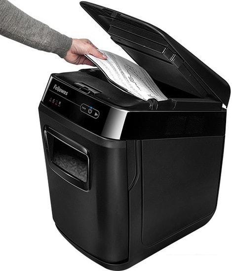 Шредер Fellowes AutoMax 150C (черный)- фото4