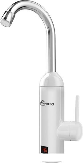 Проточный электрический водонагреватель-кран Saniteco WM-001-D2 (белый)- фото2