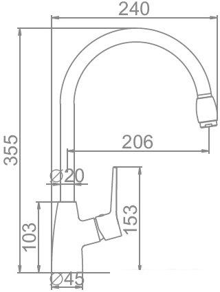 Смеситель Ledeme L4069- фото4