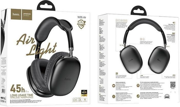 Наушники Hoco W35 Air Light (черный)- фото4