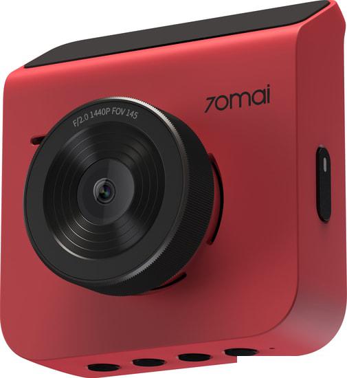 Автомобильный видеорегистратор 70mai Dash Cam A400 (красный)- фото3