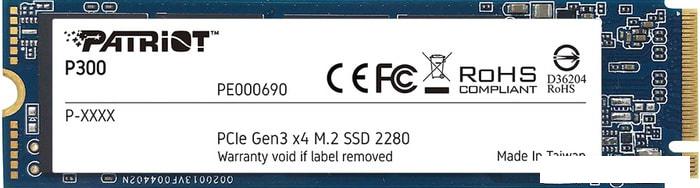 SSD Patriot P300 256GB P300P256GM28- фото