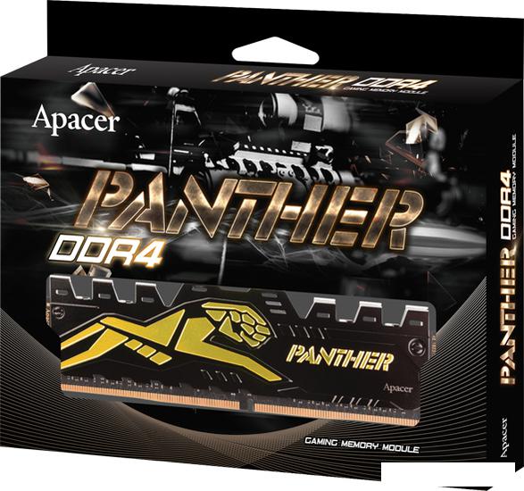 Оперативная память Apacer Panther Golden 16ГБ DDR4 3200 МГц AH4U16G32C28Y7GAA-1- фото4