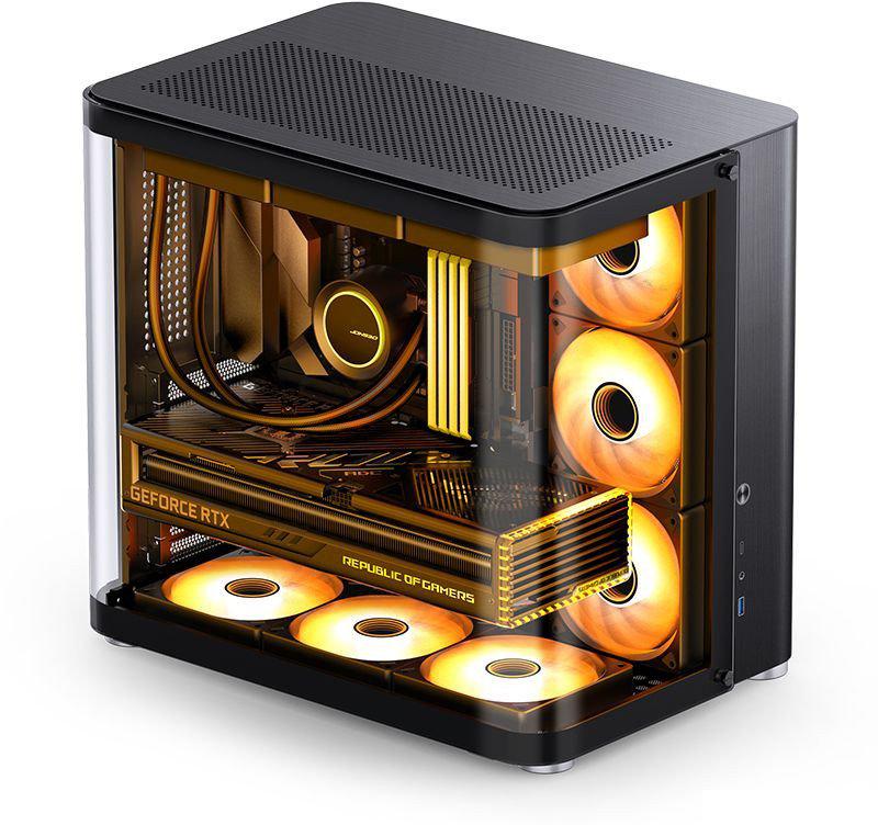Корпус Jonsbo TK-2 2.0 (черный)- фото3