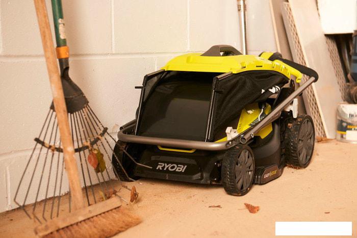 Колёсная газонокосилка Ryobi RY18LMX37A-150 (с АКБ 5 Ah)- фото3