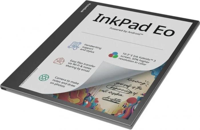 Электронная книга PocketBook InkPad Eo Mist Grey- фото3