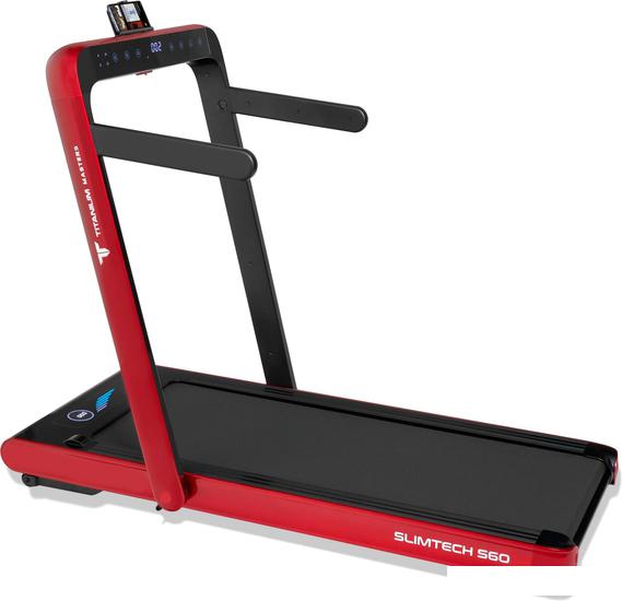 Электрическая беговая дорожка Titanium Masters Slimtech S60 (красный)- фото