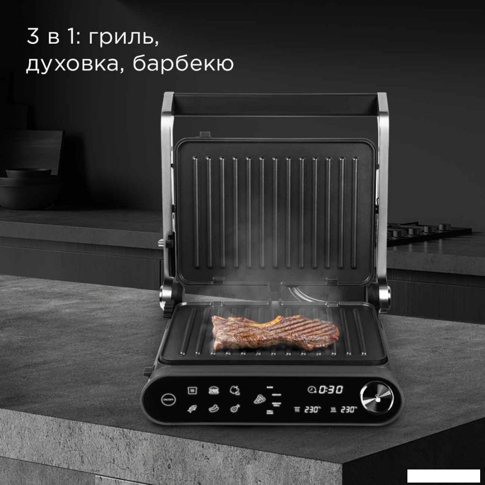 Электрогриль Redmond (Редмонд) SteakMaster GM303 (серый)- фото3