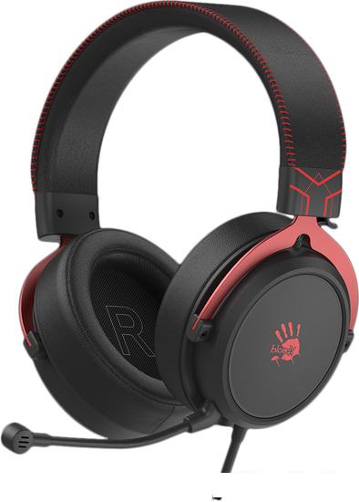 Наушники A4Tech Bloody M590i (черный/красный)- фото