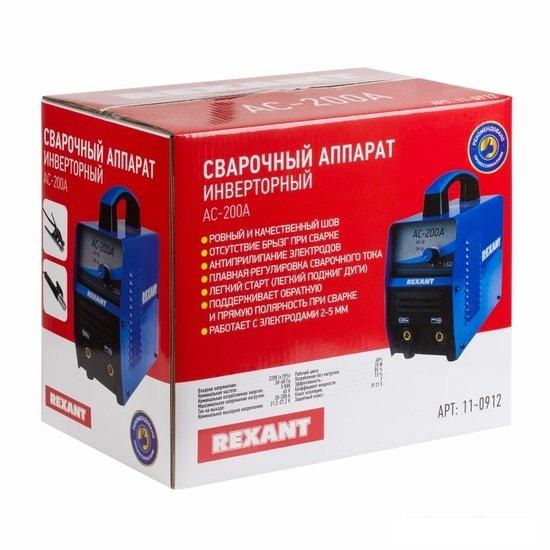 Сварочный инвертор Rexant АС-200А- фото3