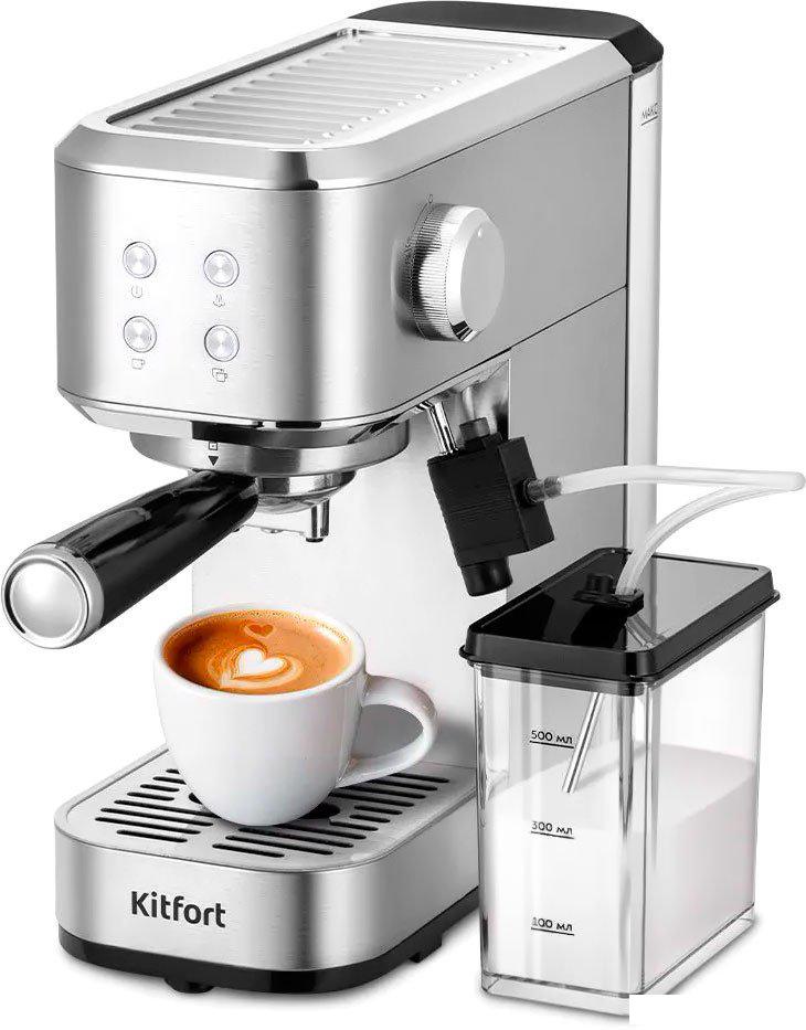 Рожковая кофеварка Kitfort KT-7641