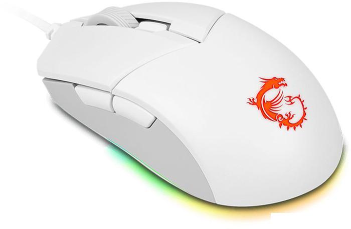 Игровая мышь MSI Clutch GM11 White- фото4