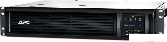 Источник бесперебойного питания APC Smart-UPS 750VA LCD RM 2U (SMT750RMI2U)- фото