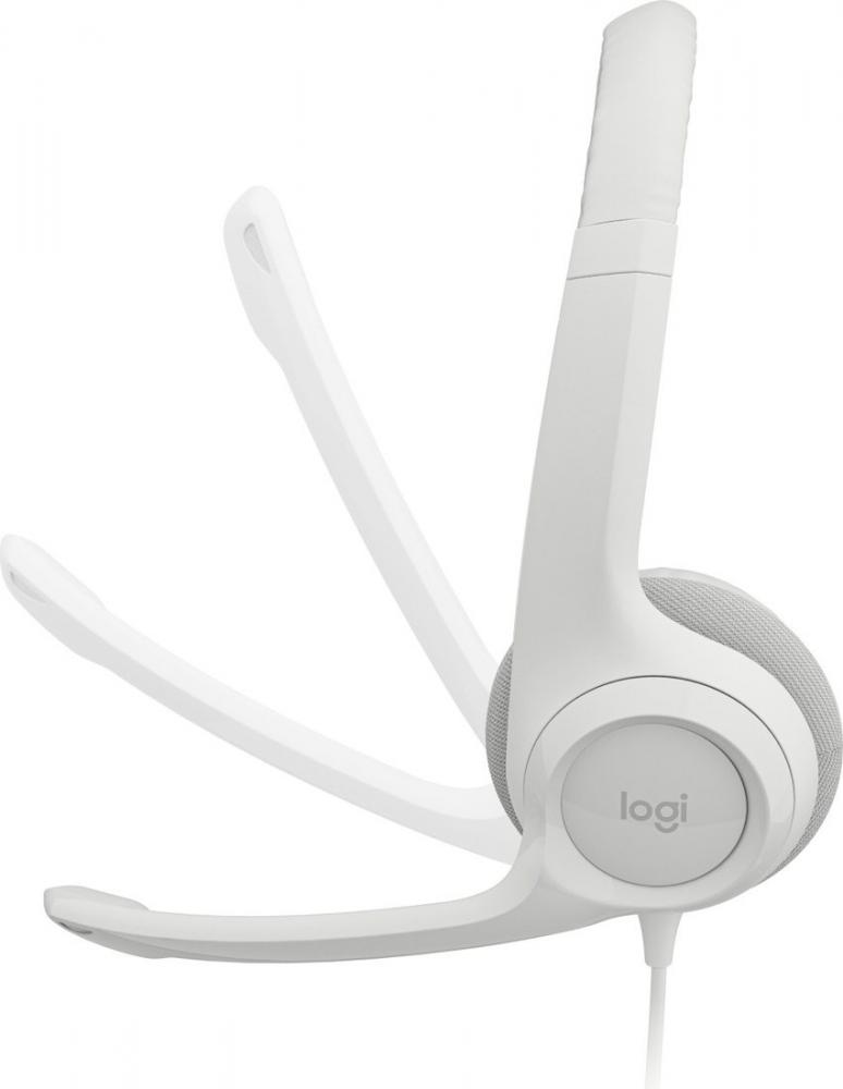 Офисная гарнитура Logitech H390 (белый)- фото4
