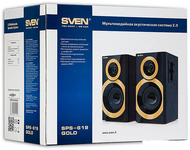 Акустика SVEN SPS-619 GOLD- фото4