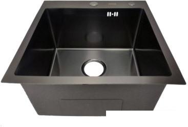 Кухонная мойка Avina HM4848 PVD (графит)- фото2