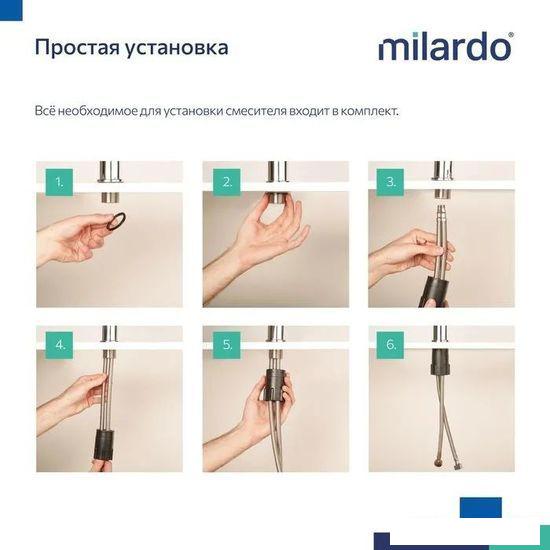 Смеситель Milardo Meal M01BLJ0M05- фото4