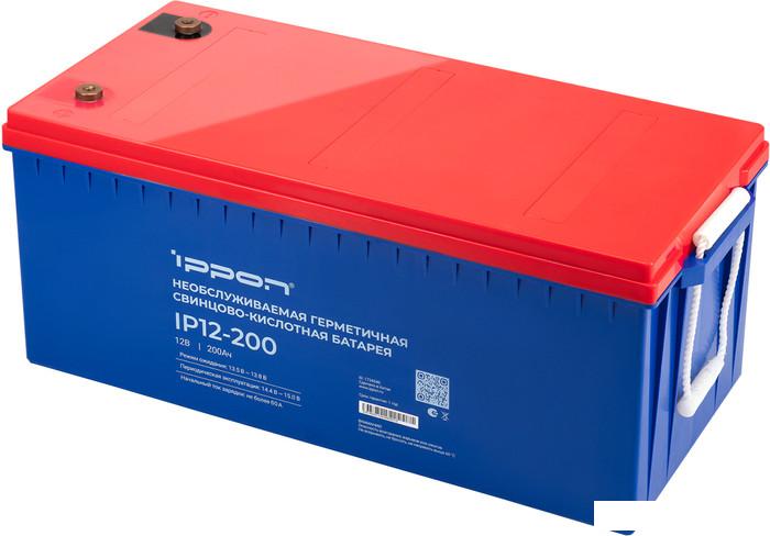 Аккумулятор для ИБП IPPON IP12-200 (12В/200 А·ч)- фото