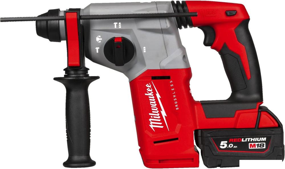 Перфоратор Milwaukee M18 BLH-502X 4933478894 (с 2-мя АКБ, кейс)