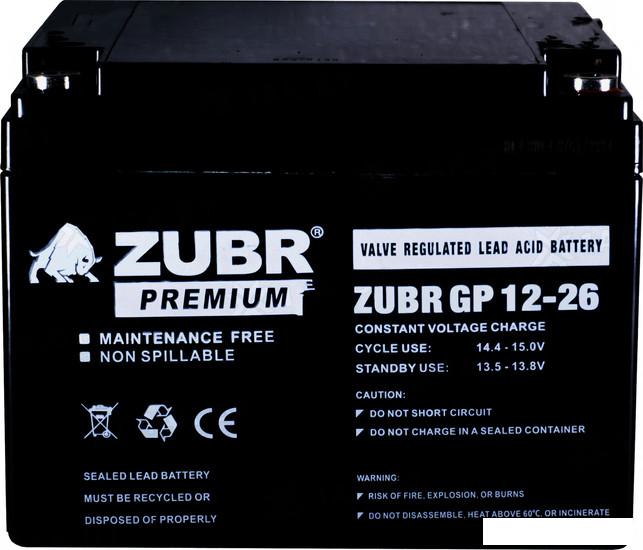 Аккумулятор для ИБП Zubr GP 12-26