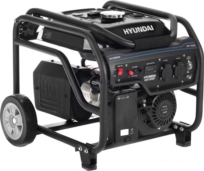 Бензиновый генератор Hyundai HHY 3050F- фото