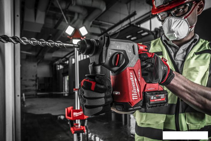 Перфоратор Milwaukee M18 ONE FH-0X 4933478886 (без АКБ, кейс)- фото2