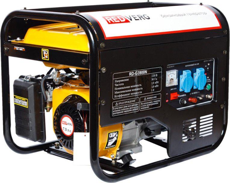 Бензиновый генератор RedVerg RD-G3900N- фото4