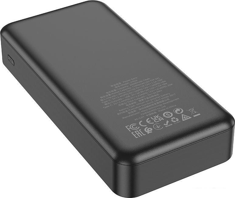 Внешний аккумулятор Hoco J102A Cool 20000mAh (черный)- фото3