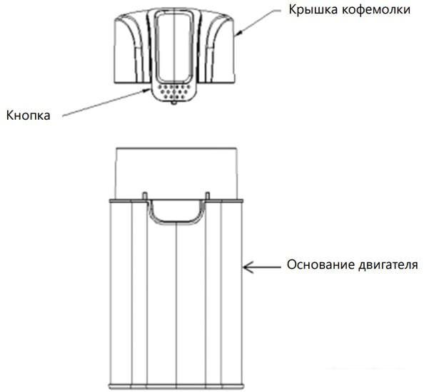 Электрическая кофемолка MAUNFELD MF-523S- фото2