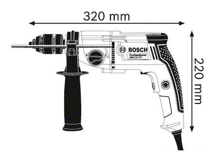 Безударная дрель Bosch GBM 13-2 RE Professional [06011B2000]- фото4