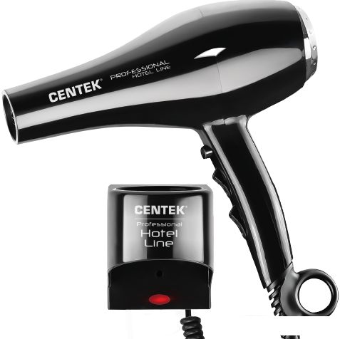 Сушилка для волос CENTEK CT-2251 (черный)- фото