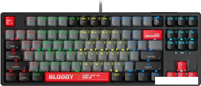 Клавиатура A4Tech Bloody S87 Energy Red (Bloody BLMS Red Plus)- фото