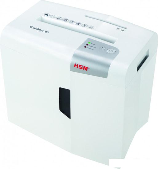 Шредер HSM shredstar X5 (4.5x30 мм, белый)- фото