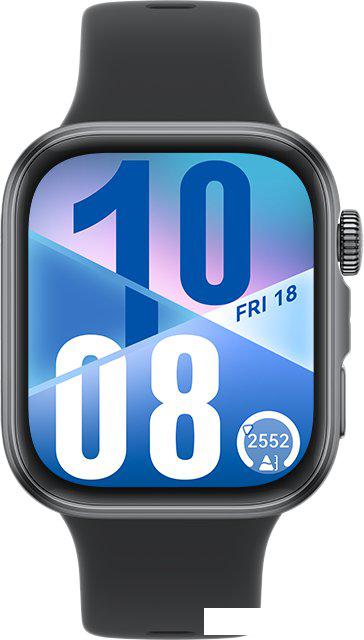 Умные часы Huawei Watch FIT 4 (черный, с черным силиконовым ремешком, международная версия)- фото3