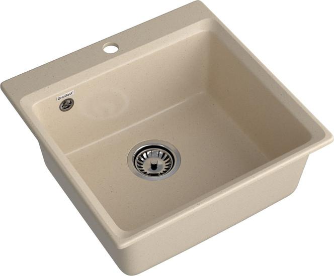 Кухонная мойка GranFest GF-LV-510 (кашемир)- фото2