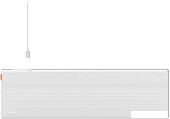 Клавиатура A4Tech Fstyler FBX50C (серебристый/белый)- фото3