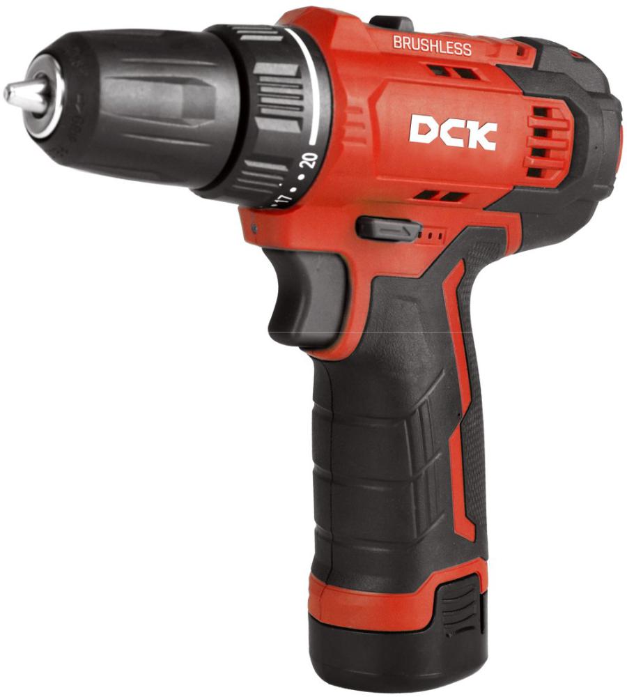 Дрель-шуруповерт DCK KDJZ23-10 Type EK (с 2-мя АКБ, кейс)
