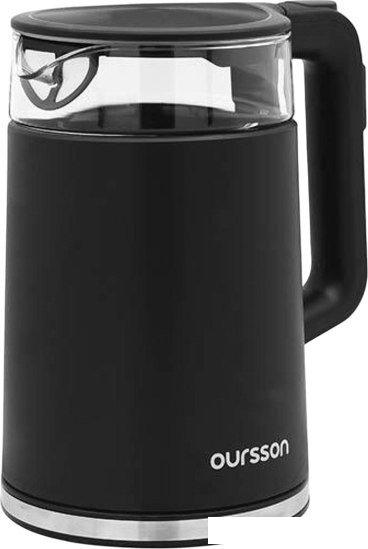 Электрический чайник Oursson KE1733WD/BL