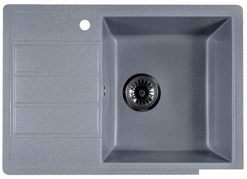 Кухонная мойка Marblan Recta R (серебристый)