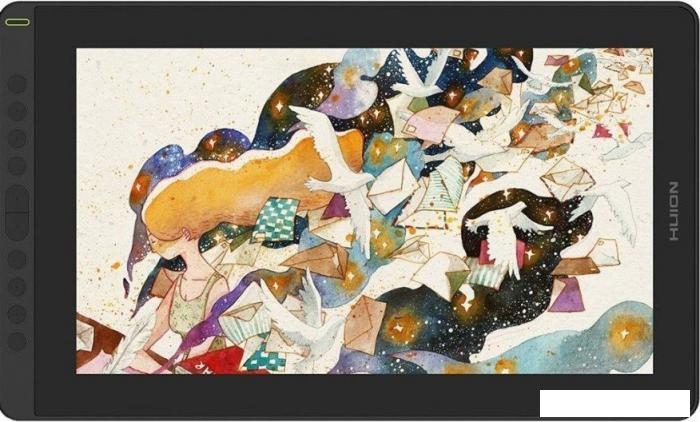 Графический монитор Huion Kamvas 16 2021 GS1562 (космический черный)- фото2