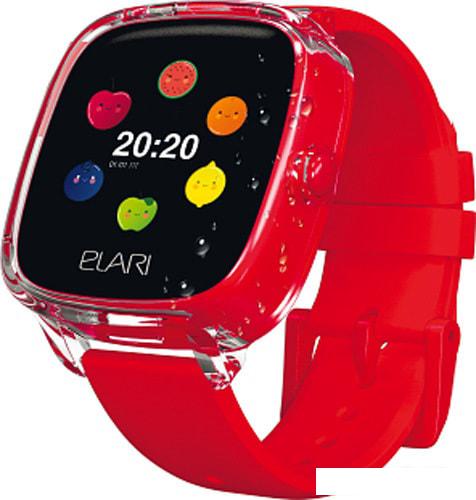 Умные часы Elari Kidphone Fresh (красный)- фото