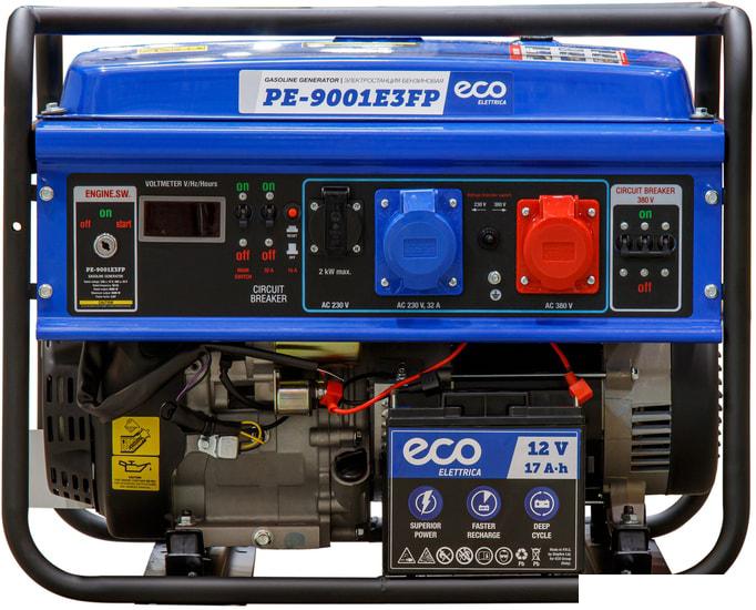 Бензиновый генератор ECO PE-9001E3FP- фото3