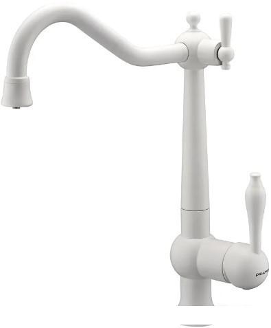 Смеситель Paulmark Retro Re213226-431 (белый матовый)