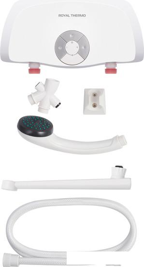 Проточный электрический водонагреватель кран+душ Royal Thermo Smartfix TS 3.5 кВт (кран+душ)- фото3