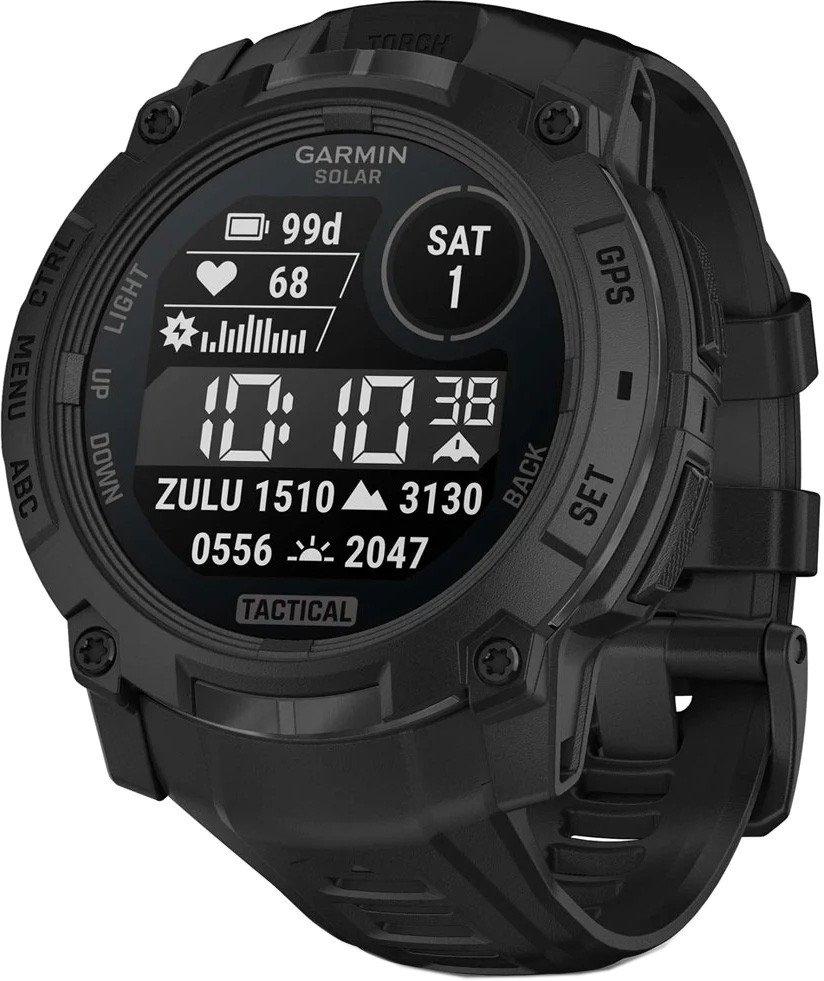 Умные часы Garmin Instinct 3 Solar Tactical Edition 50 мм (черный)