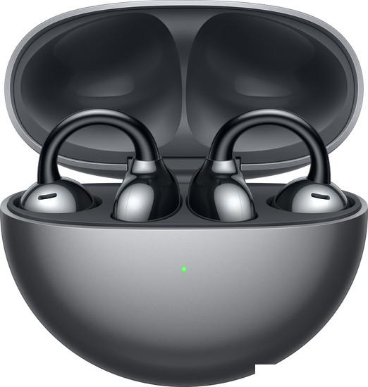 Наушники Huawei FreeClip (черный, международная версия)- фото