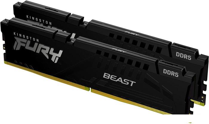 Оперативная память Kingston FURY Beast 2x8ГБ DDR5 5200МГц KF552C36BBEK2-16- фото