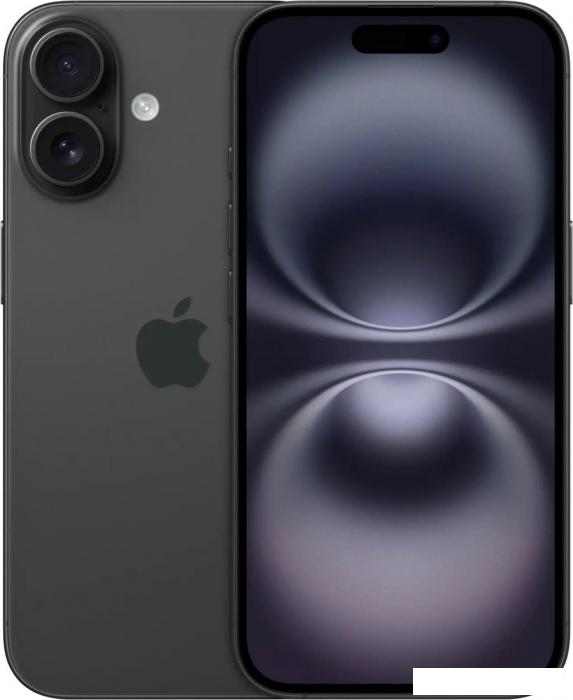 Смартфон Apple iPhone 16 128GB (черный)- фото